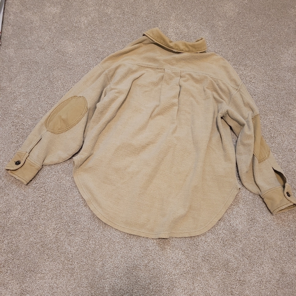 Free People Ruby Button Up Shacket Jacket Size XS NWOT - Picture 7 of 7